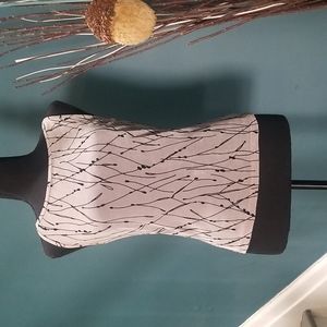 Gray/Black Stretch Tank